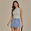 Mia Flex-Denim Mini Skirt