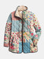 ZAREA | Charming Floral Quilted Jacket for Women