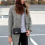 Victoria - Timeless Houndstooth Blazer
