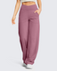 AirFlow Crossover Waist Wide-Leg Pants