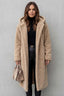 Fioranta – Plush hooded design – Long teddy coat