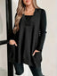 Novaira | Solid V-Neck Sweater Vest