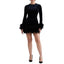 "Noa" Feather-Trim Mini