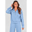 Kaia | Chic Half-Zip Sweatsuit with Wide-Leg Pants & Pockets
