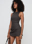 Mivorra | Black Tie-Back Sleeveless Romper
