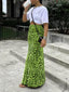 Saskia | Statement Leopard Print Maxi Skirt
