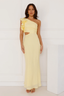 Novia | Single Shoulder Maxi Dress