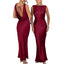 “Layla” Satin Cowl Maxi Dress