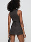 Mivorra | Black Tie-Back Sleeveless Romper