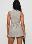 Mivorra | Black Tie-Back Sleeveless Romper