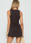 Mivorra | Black Tie-Back Sleeveless Romper