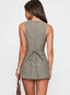 Mivorra | Black Tie-Back Sleeveless Romper