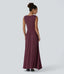 "Calla" Ruched Bodice Maxi Dress