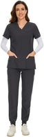 "Vitals+" 2-Piece Scrub Set – Functional, Flattering, and Made to Move