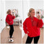 The "Cassie" Colorblock Fleece Pullover