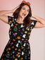 "Salem" Halloween Skater Dress