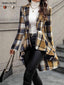 "Heritage" Asymmetric Plaid Shacket