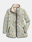 NOLA | Enchanting Floral Print Quilted Jacket