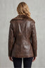 Ravella | Shearling-lined elegance | Leather jacket