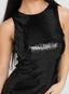 Mivorra | Black Tie-Back Sleeveless Romper
