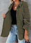 "Hollis" Corduroy Boyfriend Shirt