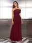 "Zyora" One-Shoulder Pleated Maxi Dress