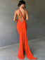 "Carmen" One-Shoulder Draped Gown