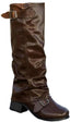 "Raven" Buckled Knee-High Boots
