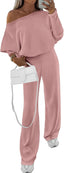 LoungeLuxe™ 2-Piece Off-Shoulder Set
