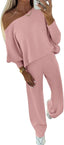 LoungeLuxe™ 2-Piece Off-Shoulder Set