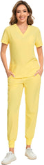 "Vitals+" 2-Piece Scrub Set – Functional, Flattering, and Made to Move