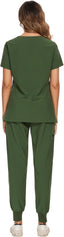 "Vitals+" 2-Piece Scrub Set – Functional, Flattering, and Made to Move
