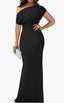 "Soraya" Off-Shoulder Evening Gown