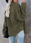 "Hollis" Corduroy Boyfriend Shirt