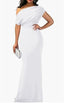 "Soraya" Off-Shoulder Evening Gown