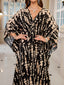 "Zahara" Tie-Dye Kaftan Maxi