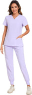 "Vitals+" 2-Piece Scrub Set – Functional, Flattering, and Made to Move