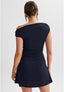 "Zaya" Ruched Mini