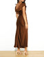 "Helena" Satin Midi Dress