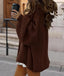 Mila Oversized Knit Button-Up Cardigan