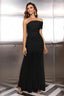 "Zyora" One-Shoulder Pleated Maxi Dress