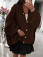 Mila Oversized Knit Button-Up Cardigan