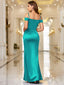 Aurevia | Off-Shoulder Satin Evening Dress