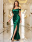 Aurevia | Off-Shoulder Satin Evening Dress