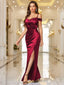 Aurevia | Off-Shoulder Satin Evening Dress