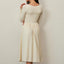 "Marin" Off-Shoulder Knit Dress