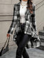 "Heritage" Asymmetric Plaid Shacket