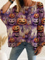🎃 "Pumpkin Spice & Everything Nice" Halloween Blouse