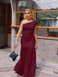 "Zyora" One-Shoulder Pleated Maxi Dress