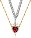 ❤️🔥 Love & War | Sword Through Heart Pendant Necklace